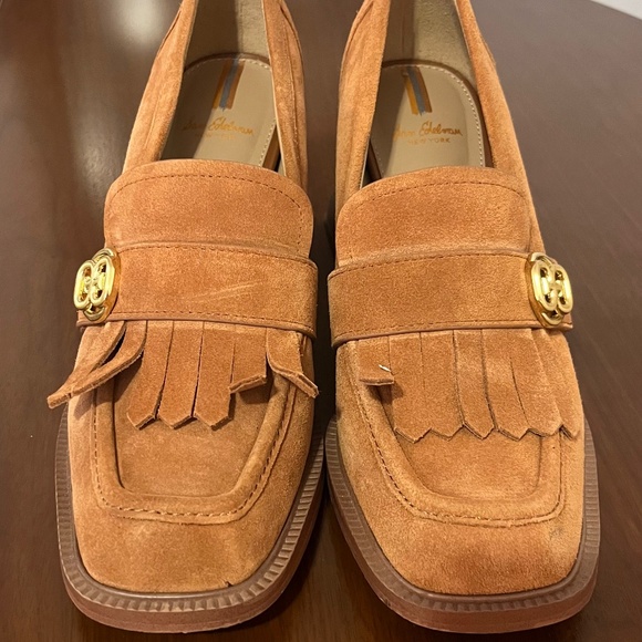 Sam Edelman Shoes - Camel Suede Heels